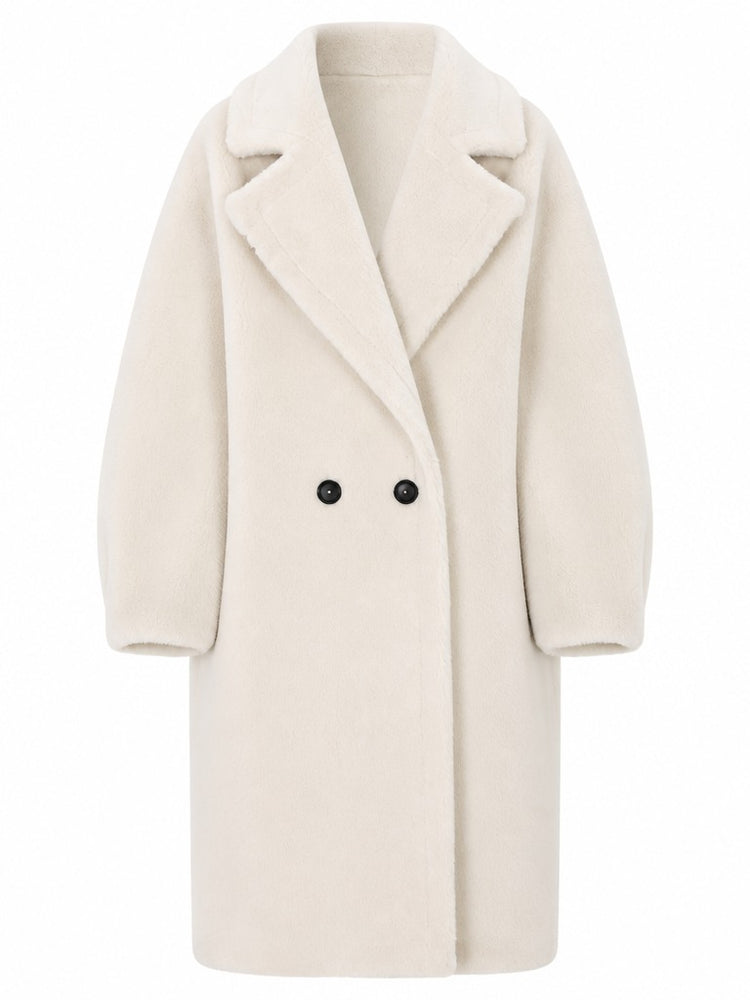 Grounded Oversized Teddy Coat