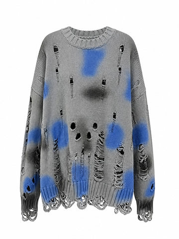 Untamed Ripped Knit Pullover