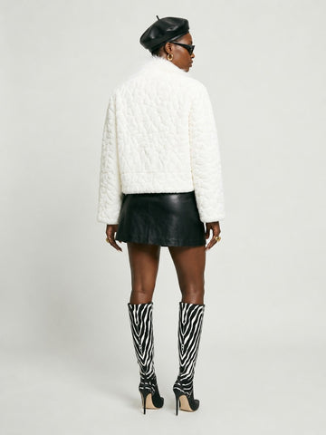 Radiant Faux Fur Shaggy Jacket