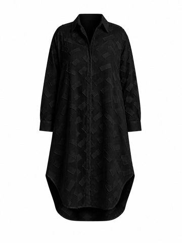 Worthy Jacquard Loose Maxi Dress