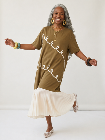 Free Spirit Patchwork Maxi Dress