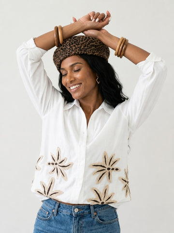 Free Spirit Embroidered Loose Blouse