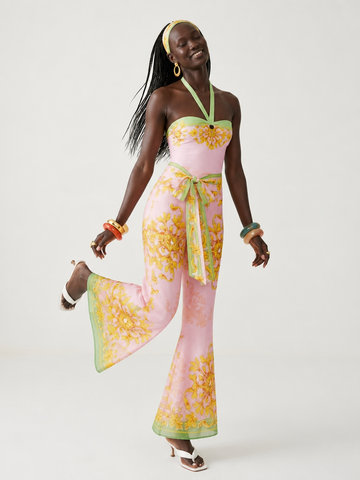 Radiant Printed Monokini Swimsuit