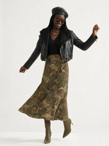 Audacious Cropped Tassel Moto Jacket