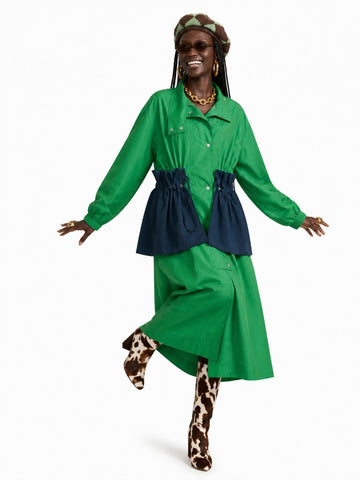 Adventurous Oversized Trench Coat