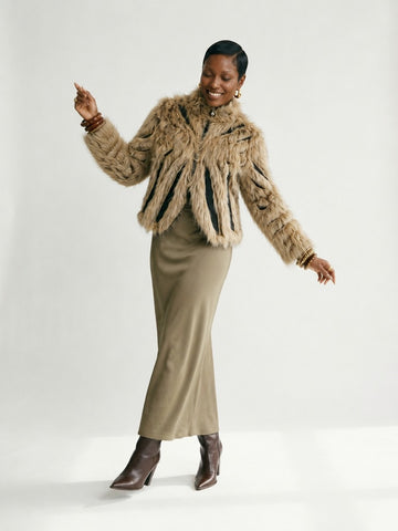 Wild Heart Faux Fur Jacket