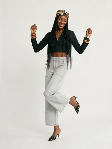 Sovereign Slouchy Cropped Jeans