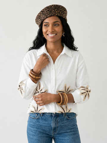 Free Spirit Embroidered Loose Blouse