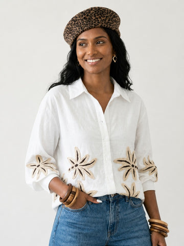 Free Spirit Embroidered Loose Blouse