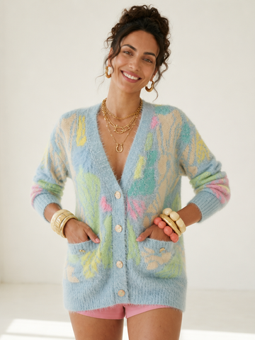 Spirited Knit Cloud Cardigan