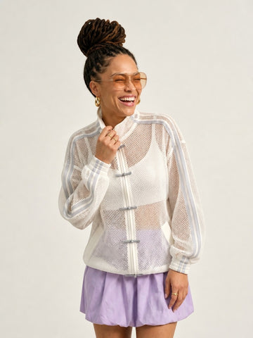 Unstoppable Mesh Loose Jacket