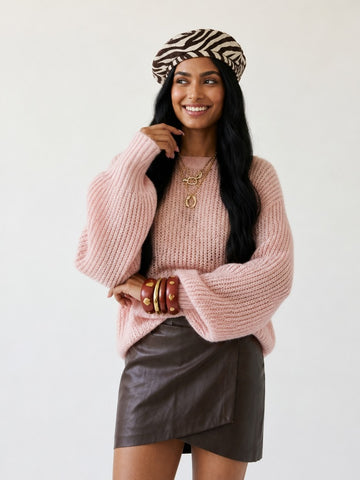 Radiant Knit Loose Pullover
