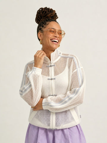 Unstoppable Mesh Loose Jacket
