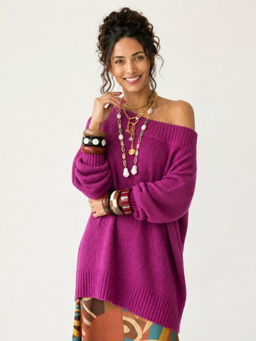Vivacious Loose Knit Sweater