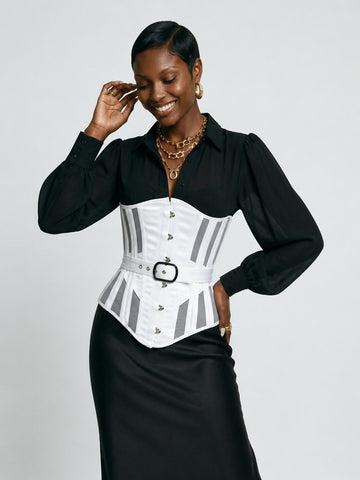 Magnetic Mesh Boned Corset