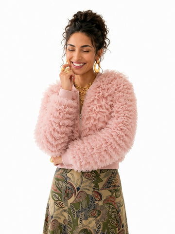 Radiant Layered Mesh Jacket