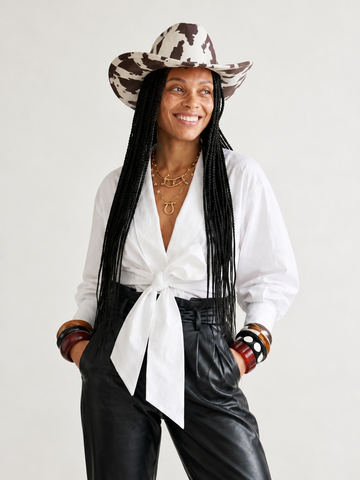 Sovereign Loose Bow Blouse