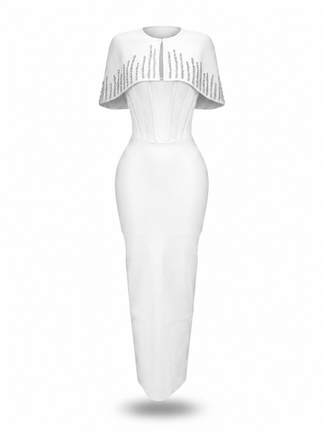 Onyx Crystal Bandage Gown