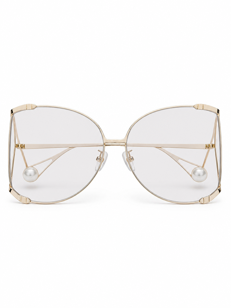Divine Oversized Pearl Sunglasses