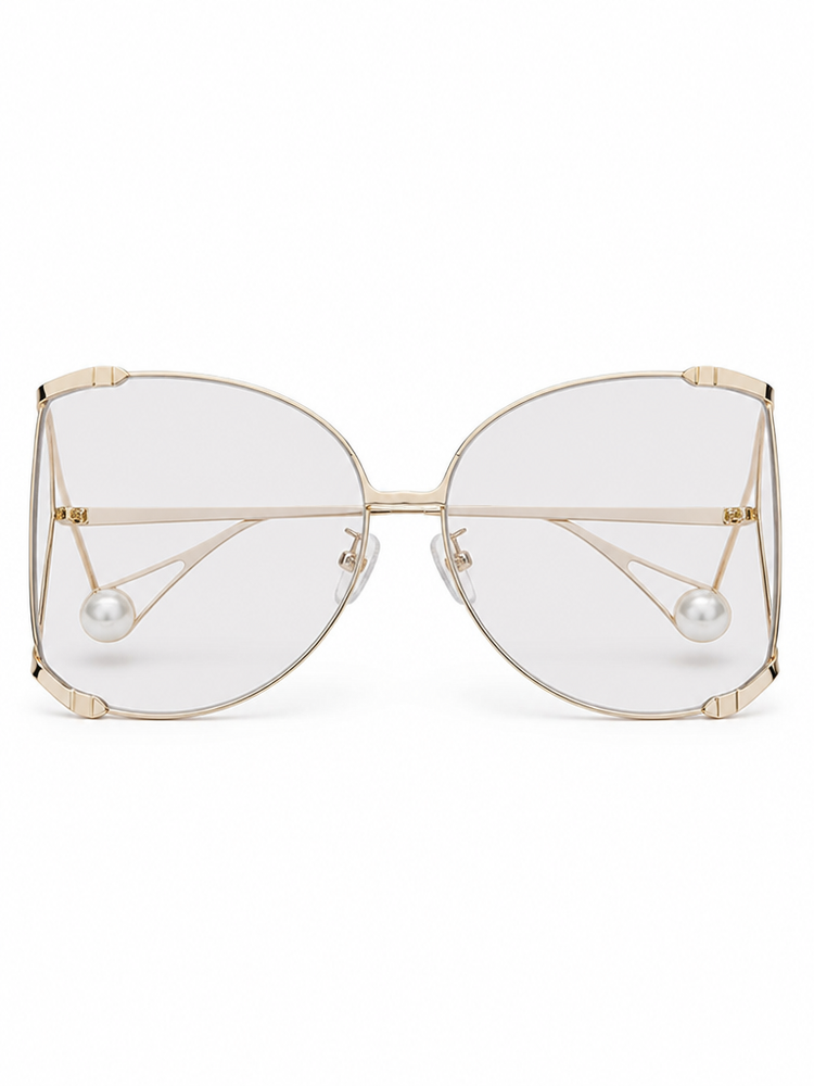 Divine Oversized Pearl Sunglasses
