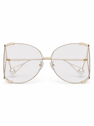 Divine Oversized Pearl Sunglasses