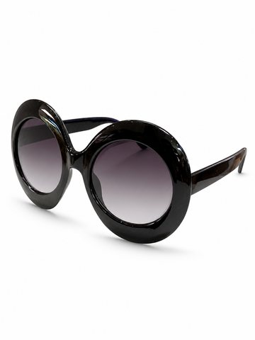 Radiant Oversized Round Sunglasses
