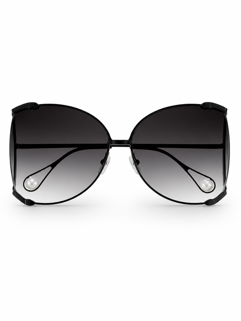 Divine Oversized Pearl Sunglasses