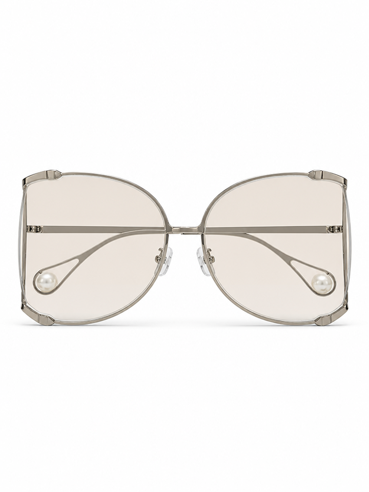 Divine Oversized Pearl Sunglasses