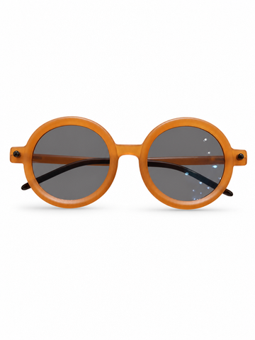 Vibrant Gradient Round Sunglasses