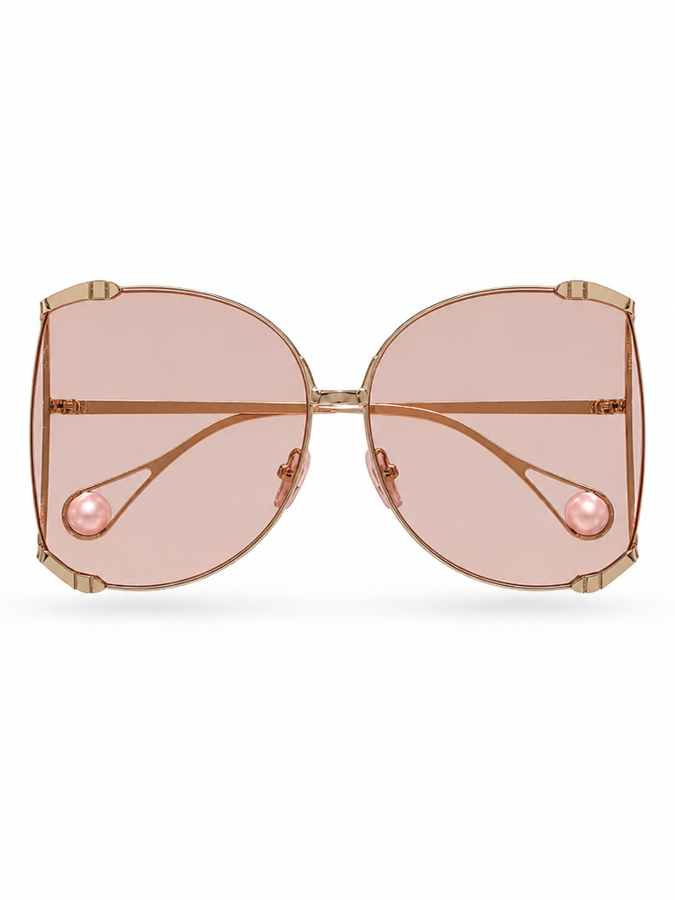 Divine Oversized Pearl Sunglasses