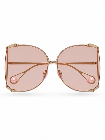Divine Oversized Pearl Sunglasses