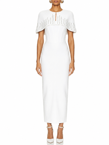 Onyx Crystal Bandage Gown