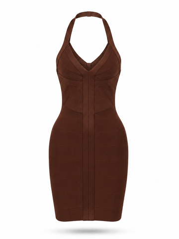 Chocalate Bandage Dress
