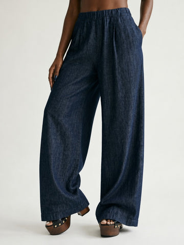 Boundless Wide-Leg Denim Jeans