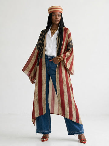 Sovereign Printed Boho Kaftan