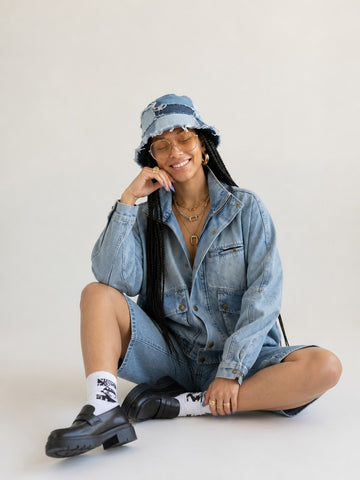 Adventurous Washed Denim Jacket