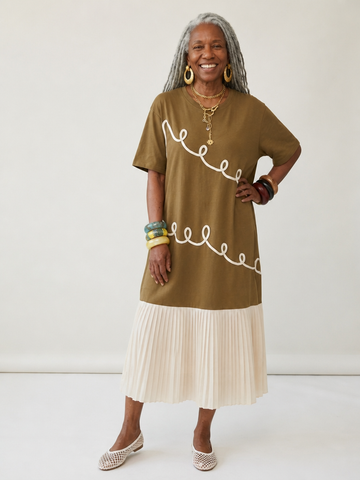 Free Spirit Patchwork Maxi Dress