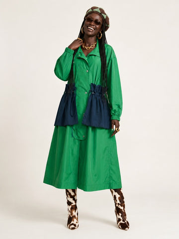 Adventurous Oversized Trench Coat