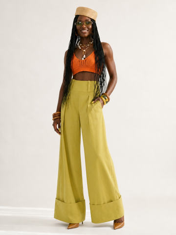Wanderlust High-Waisted Wide Leg Pants