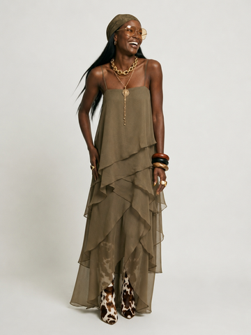 Free Spirit Layered Maxi Dress