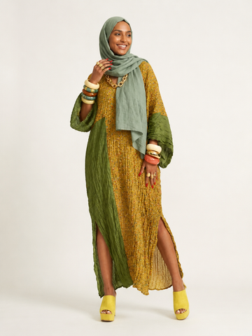 Wanderlust Deep V-Neck Kaftan