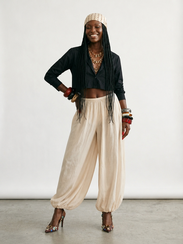 Free Spirit Sheer Bloomer Pants