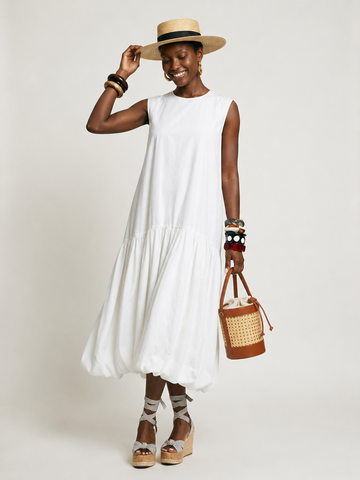 Graceful Sleeveless Maxi Dress