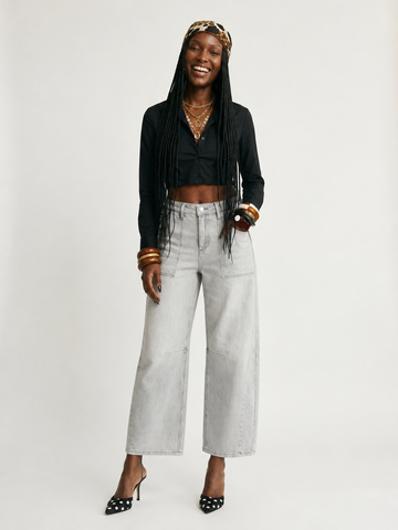 Sovereign Slouchy Cropped Jeans
