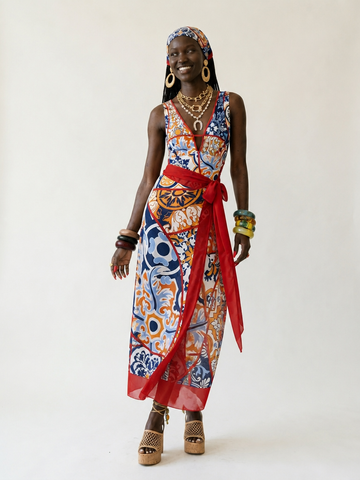 Wanderlust Printed One-Piece Swimsuit
