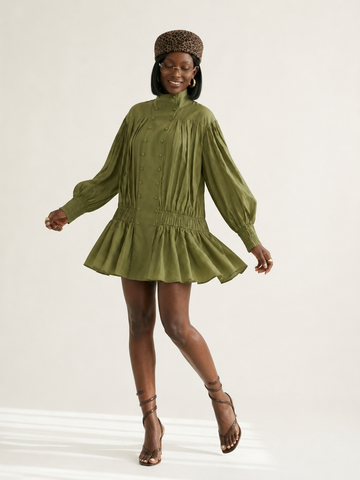 Free Spirit Ruffled Mini Dress