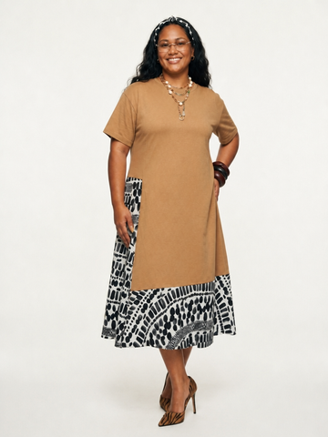 Free Spirit Patchwork Maxi Dress