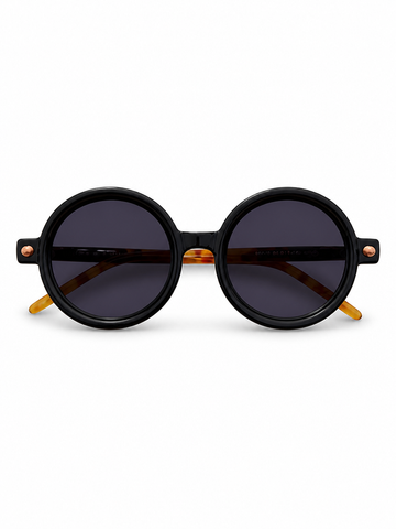 Vibrant Gradient Round Sunglasses