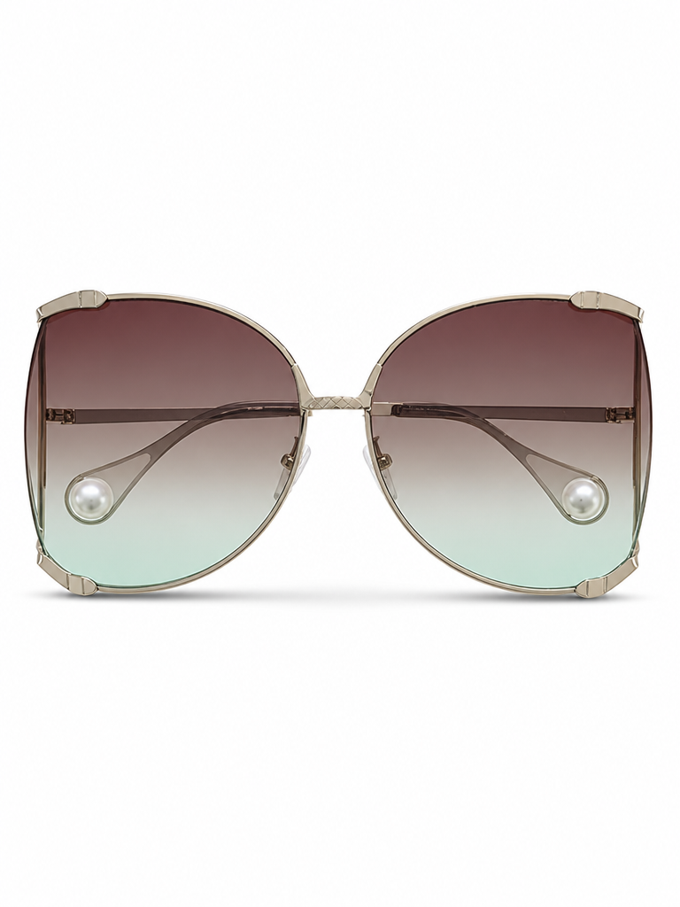 Divine Oversized Pearl Sunglasses