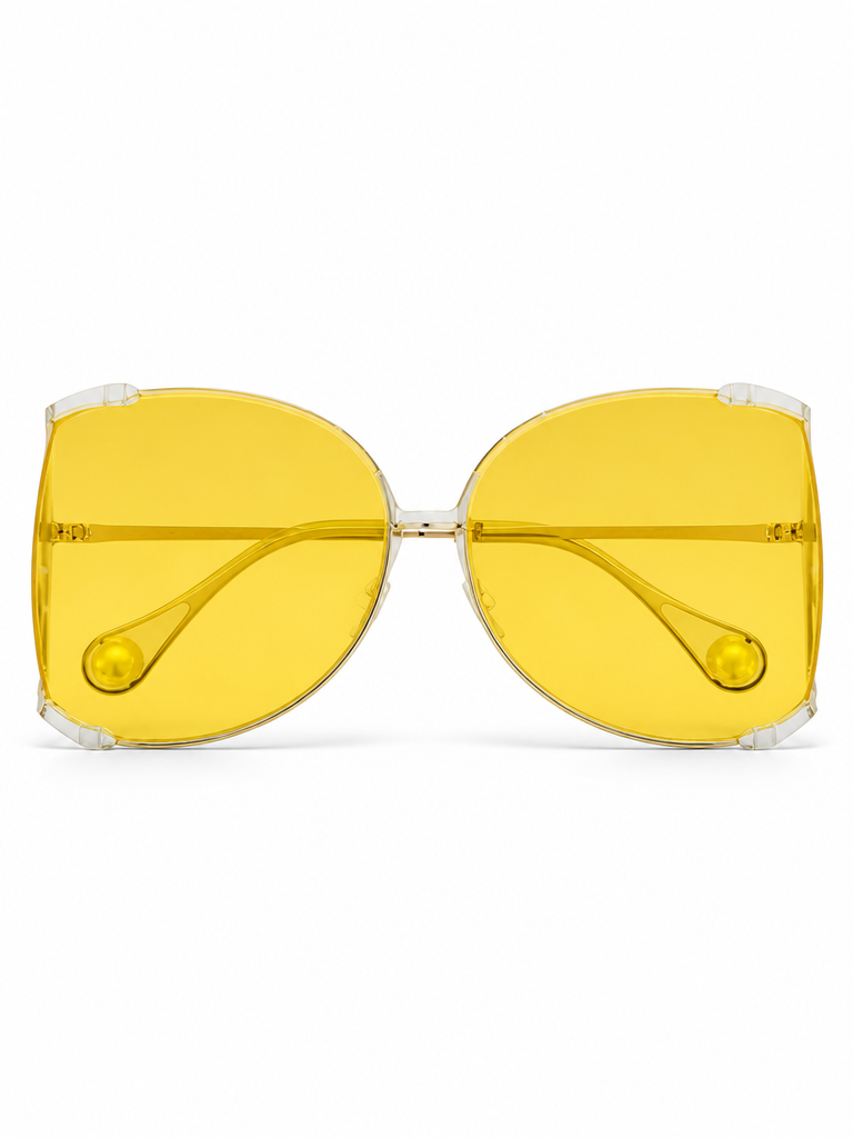 Divine Oversized Pearl Sunglasses